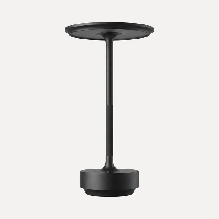 Domfront, lampe sans fil soucoupe, tactile, Noir