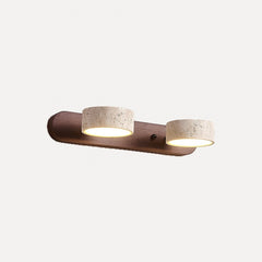Noyer, 2 lumières
