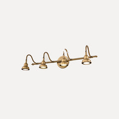 Laiton, 4 lumières