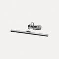 Applique LED de miroir chromée IP44, orientable, 40 ou 60 cm – Luchon, finition 40 cm