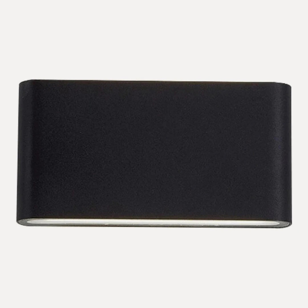 Applique extérieure haut et bas, noir, blanc ou gris – Cassis, sur fond blanc