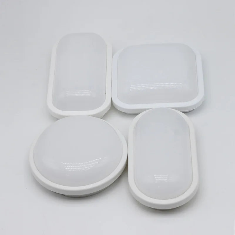 Hublot LED extérieur et salle de bain, rond, ovale ou carré – Diélette