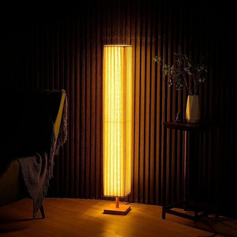 Lampadaire colonne en maille tricotée, 120 ou 160 cm – Lauzerte