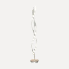 Blanc, lampadaire 135 cm