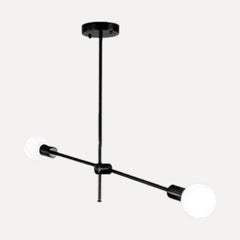 Noir, 2 lumières