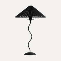 Noir, lampe à poser 60 cm