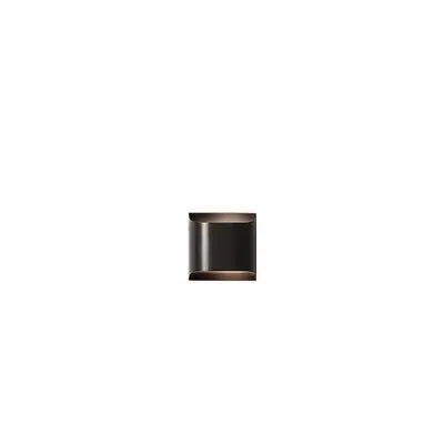 Applique en laiton plié, doré ou noir, quatre tailles – Mirepoix, finition noir, 10 × 10 cm