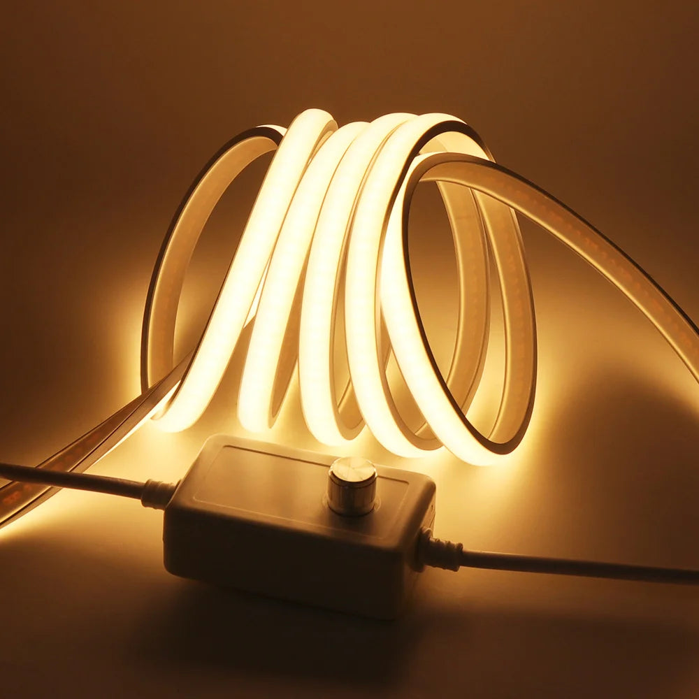 Ruban LED COB étanche IP68 pour l'extérieur, 5 à 30 m – Lumbres, sur fond clair