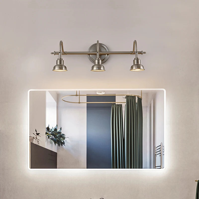Applique à tulipes, laiton ou nickel, 2 à 4 lumières – Bagnoles dans un intérieur