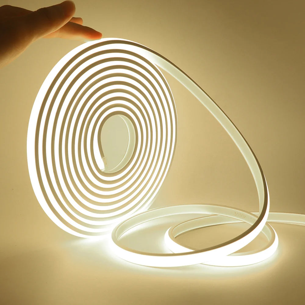 Ruban LED COB étanche IP68 pour l'extérieur, 5 à 30 m – Lumbres, sur fond clair