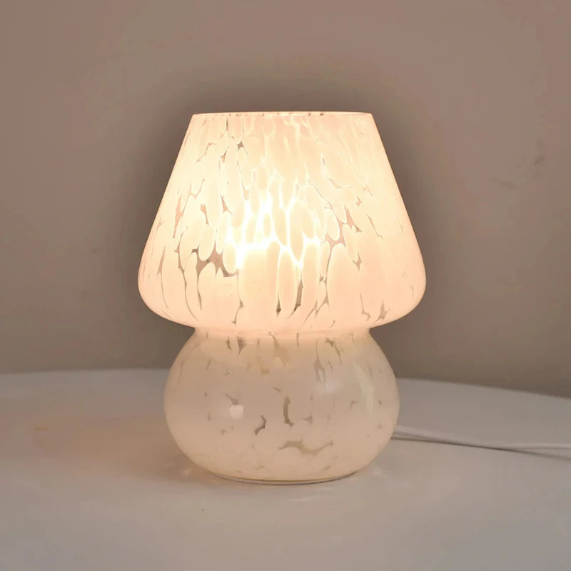 Sabbioneta, champignon de verre ondé, en situation