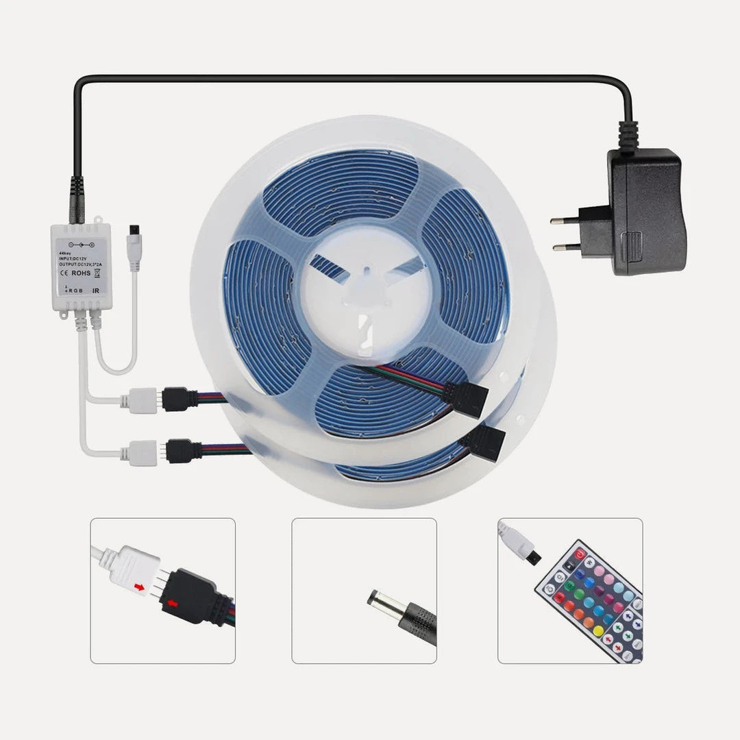 Lumeau, couleurs sans points, 840 led par mètre