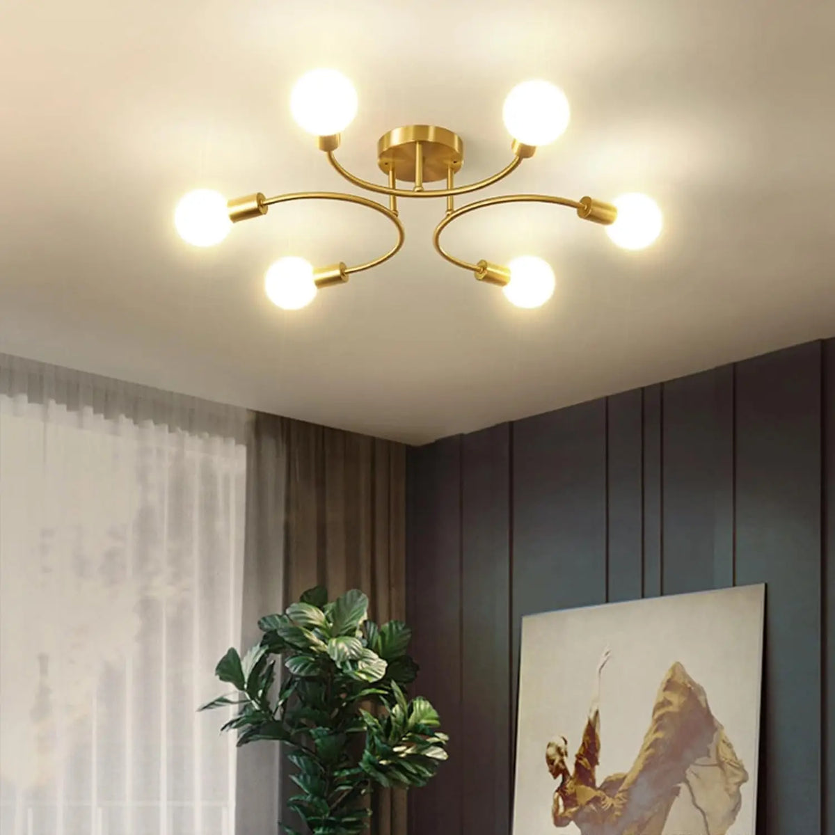 Hautefort, bras courbes en tourbillon, en situation