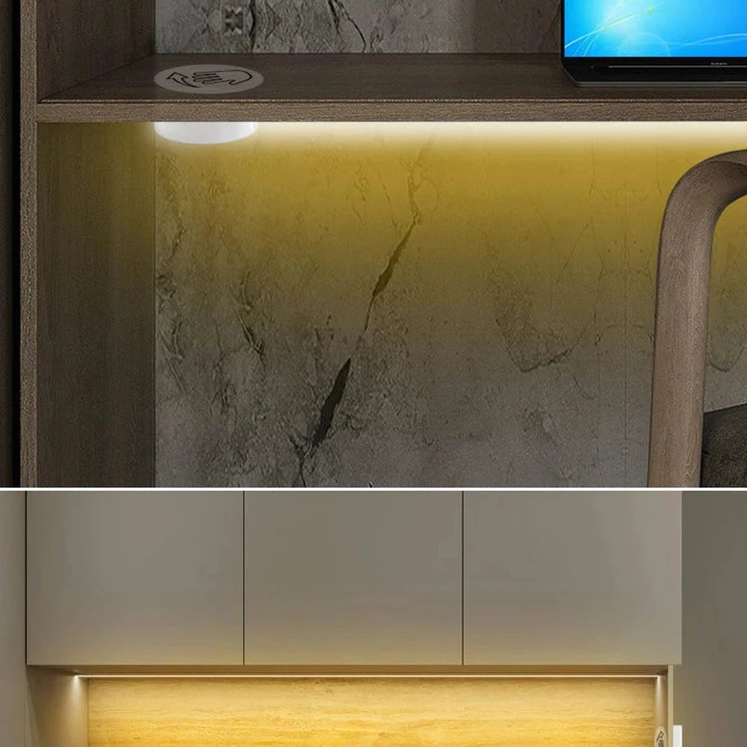 Ruban LED COB blanc chaud, interrupteur à détection de main – Lussac