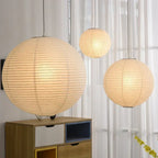 Suspension boule en papier de riz, style japonais – Kamakura, vue d’ambiance