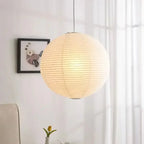 Suspension boule en papier de riz, style japonais – Kamakura, vue d’ambiance