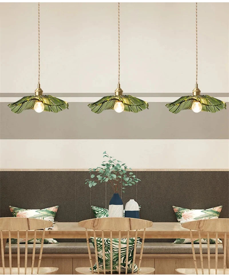 Plafonnier en verre coloré, plus de trente modèles – Eus, vue d’ambiance