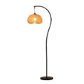 Lampadaire vintage wabi-sabi, H 155 cm – Vernazza, sur fond blanc
