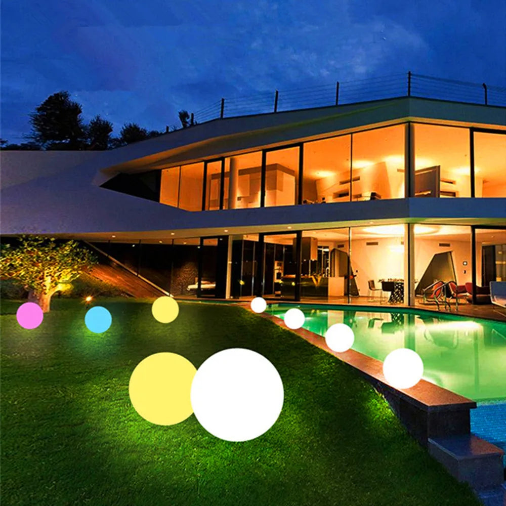 Groix, boule lumineuse sans fil, télécommande, en situation