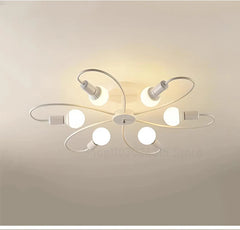 Blanc, 6 lumières