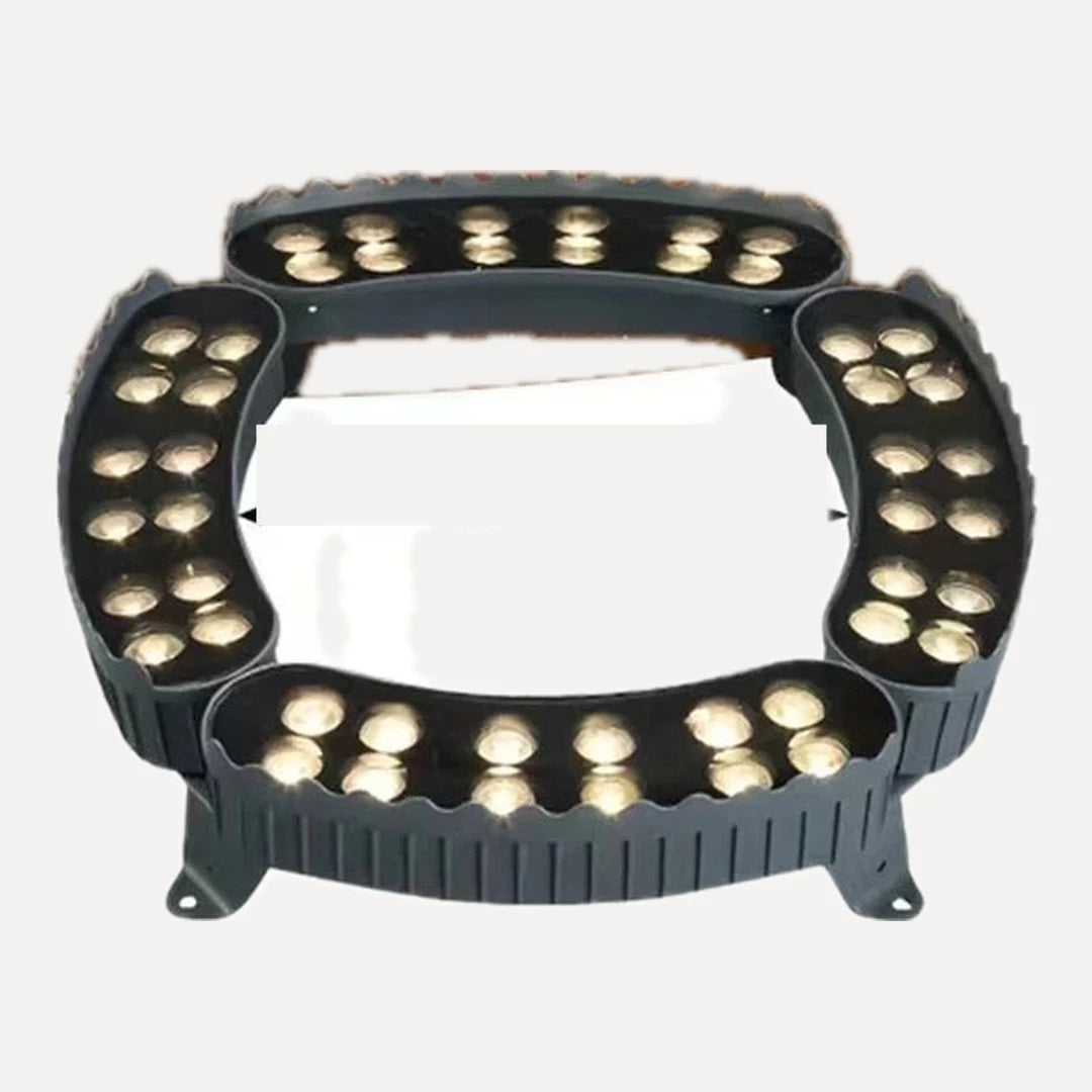 Pyla, spots led pour mettre un arbre en lumière, 4 spots, 210 mm