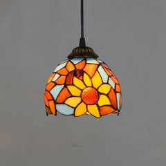 Soleil orangé