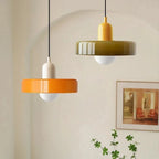Suspension en verre coloré rétro – Positano, vue d’ambiance
