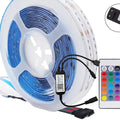 Lumeau, couleurs sans points, 840 led par mètre, bluetooth et télécommande 24 touches, 2 rouleaux