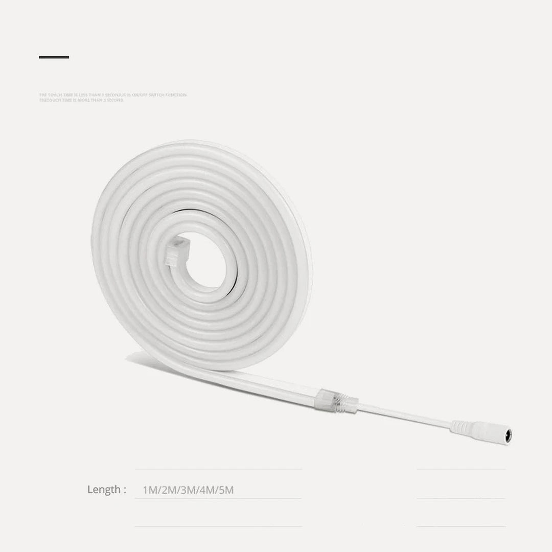 Néon LED 12 V blanc chaud ou couleur, télécommande, 1 à 5 m – Lumes