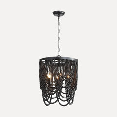 Drapé, noir, Ø 38 cm