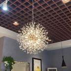 Suspension boule pissenlit scintillante – Bagatelle, vue d’ambiance