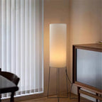 Lampadaire design en tissu, H 120 cm – Ikaho, vue d’ambiance