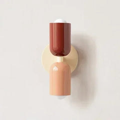 Rouge et rose, platine crème