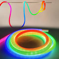 Néon LED rond 360° gainé de nylon, RGBIC, télécommande – Luri