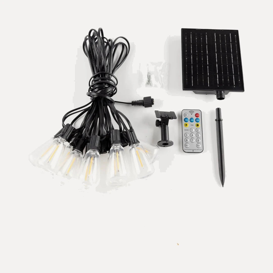 Hoëdic, globes incassables, solaire et télécommande