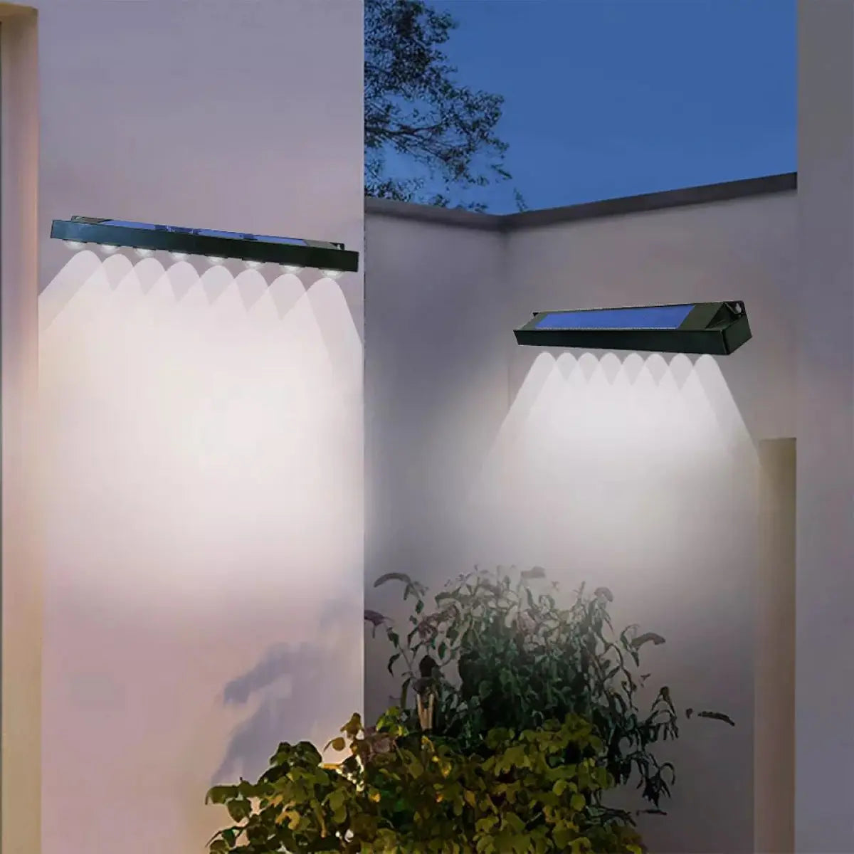 Roscoff, applique solaire pour balcon, marche, clôture, en situation