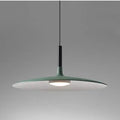 Suspension soucoupe laquée, six couleurs, Ø 25 à 45 cm – Cervo, finition vert / Ø 25 cm
