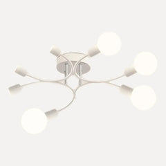 Blanc, 8 lumières, Ø 85 cm