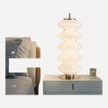 Lampadaire colonne ondulée en acrylique blanc, 154 cm – Lautrec