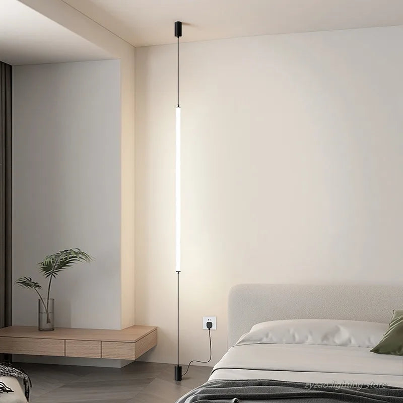 Tournon, trait de lumière sur câble tendu, en situation