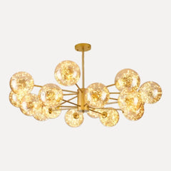 Doré, 16 globes, Ø 100 cm