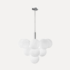 Chromé, 13 globes, Ø 50 cm