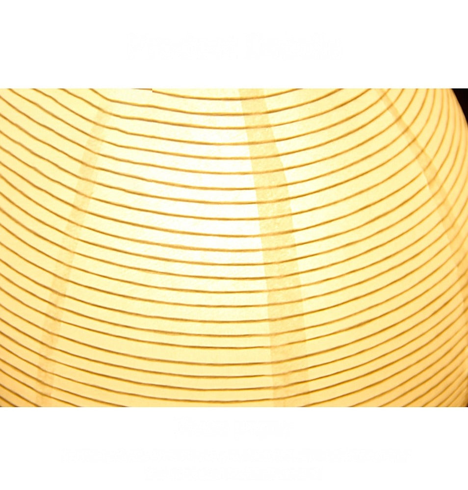 Lampe à poser en papier de riz, esprit japonais – Agay, vue de détail