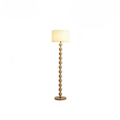 Lampadaire, bois naturel