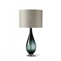 Carafe fumée, abat-jour gris