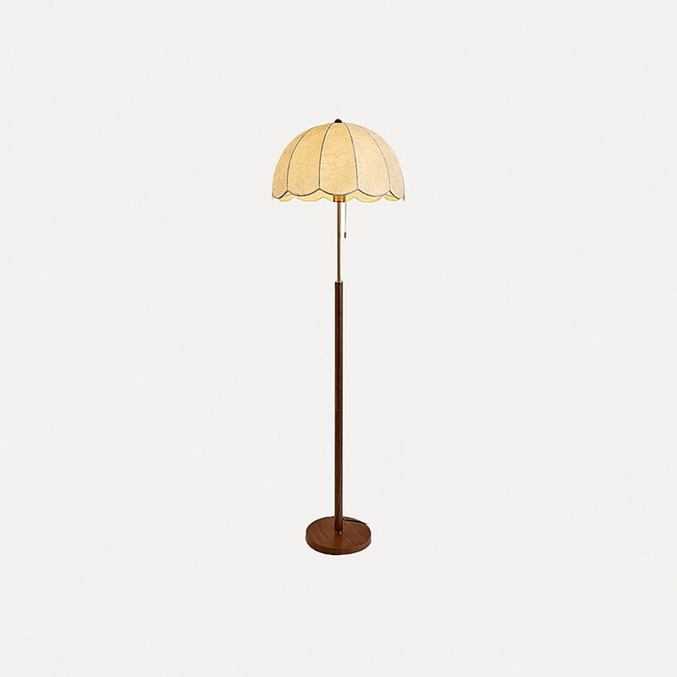 Lampadaire minimaliste en cristal, deux modèles – Cernobbio, finition modèle A