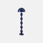 Lampadaire champignon laqué, six couleurs – Cortona allumé