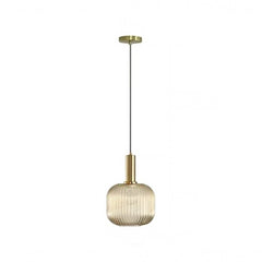 Verre ambré, boule Ø 20 cm