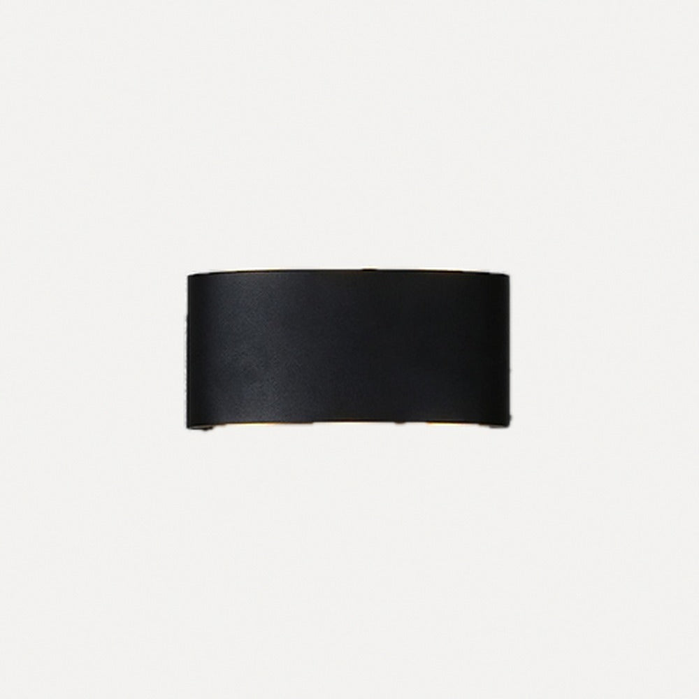 Applique extérieure multi-faisceaux, 2 à 12 rayons – Fréhel, finition 6 faisceaux, noir