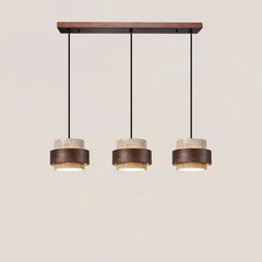 3 lampes, rampe 80 cm